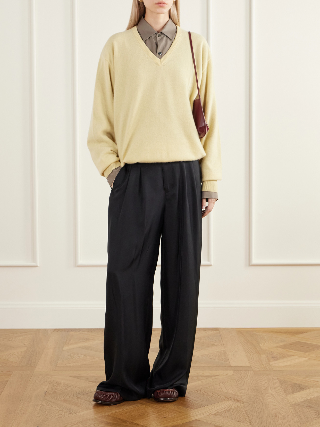 Brushed Cashmere Sweater