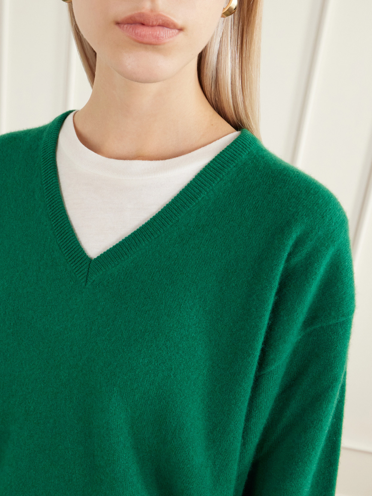 Brushed Cashmere Sweater