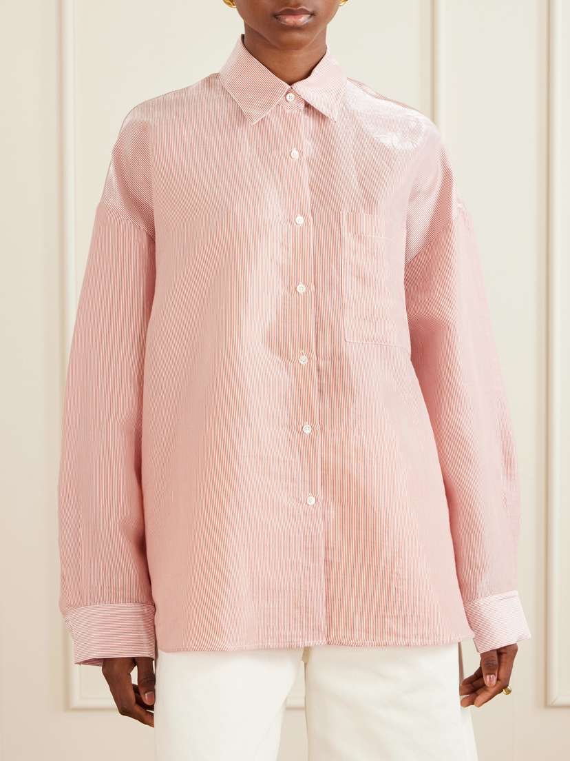 TWP Something Borrowed Striped Cotton-organza Shirt | Thumbnail 3 TWP Something Borrowed Striped Cotton-organza Shirt | Thumbnail 3