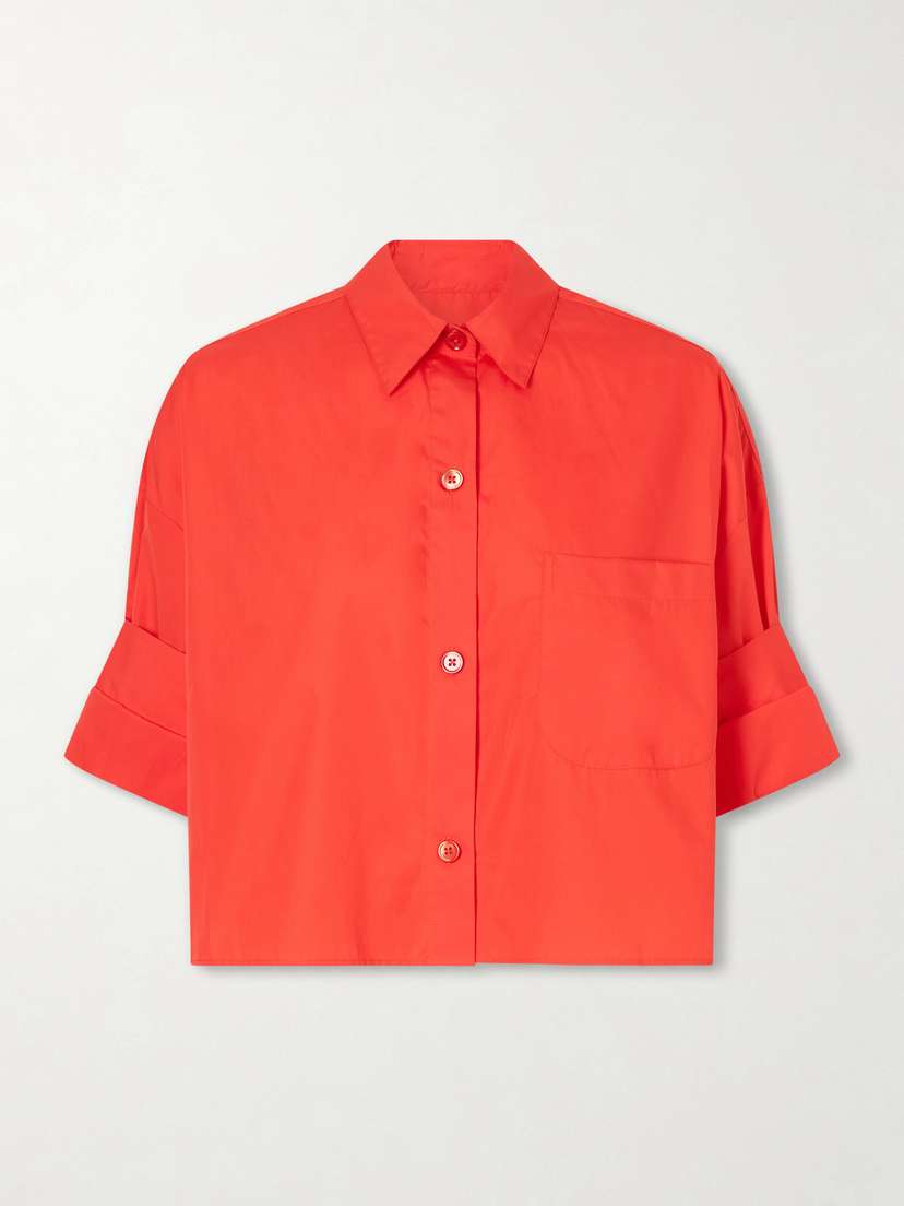 TWP Next Ex Cropped Cotton Shirt | Thumbnail 6 TWP Next Ex Cropped Cotton Shirt | Thumbnail 6