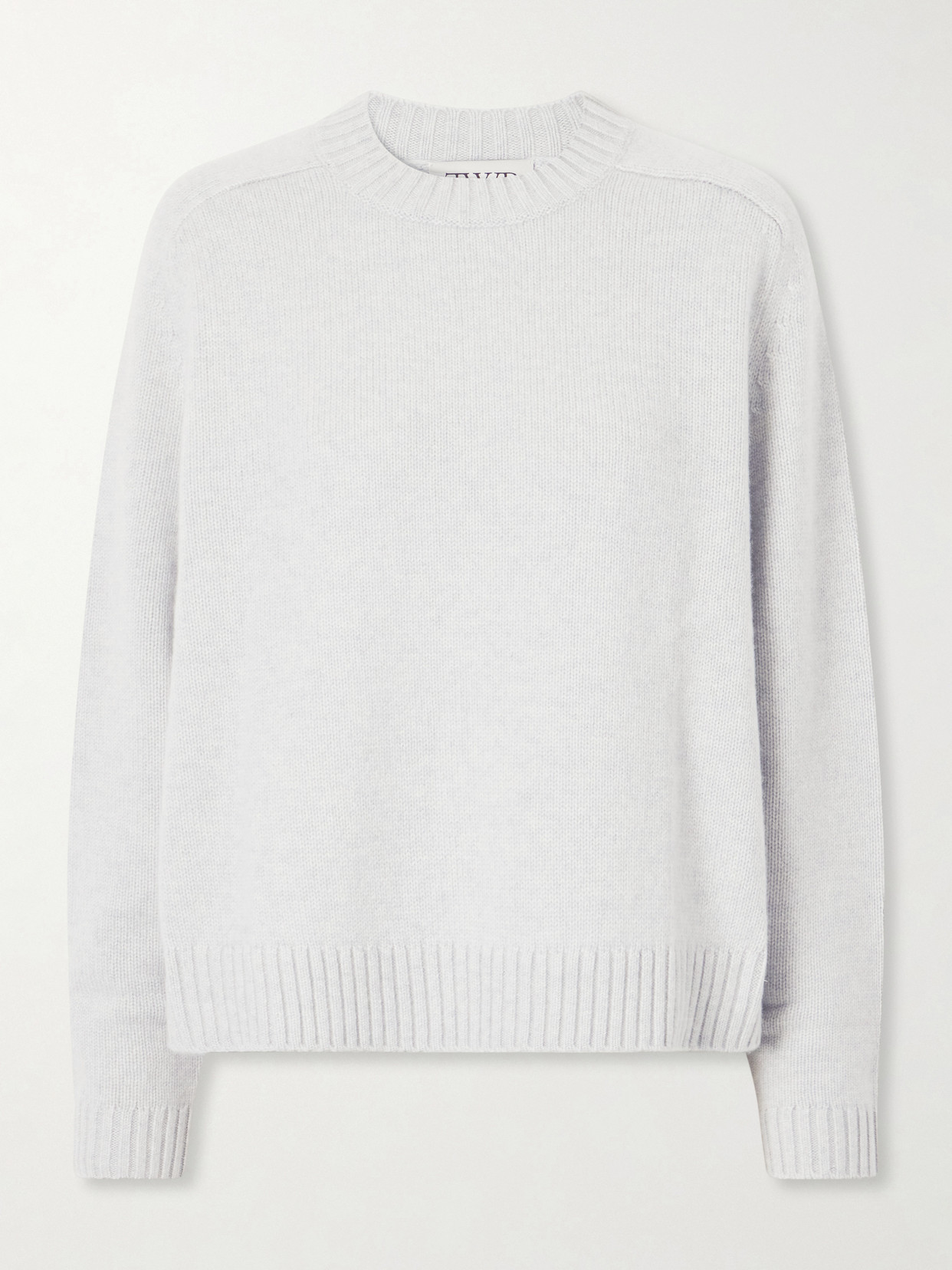 Twp New Jill Ribbed-detail Cashmere-knitted Sweater In Neutrals