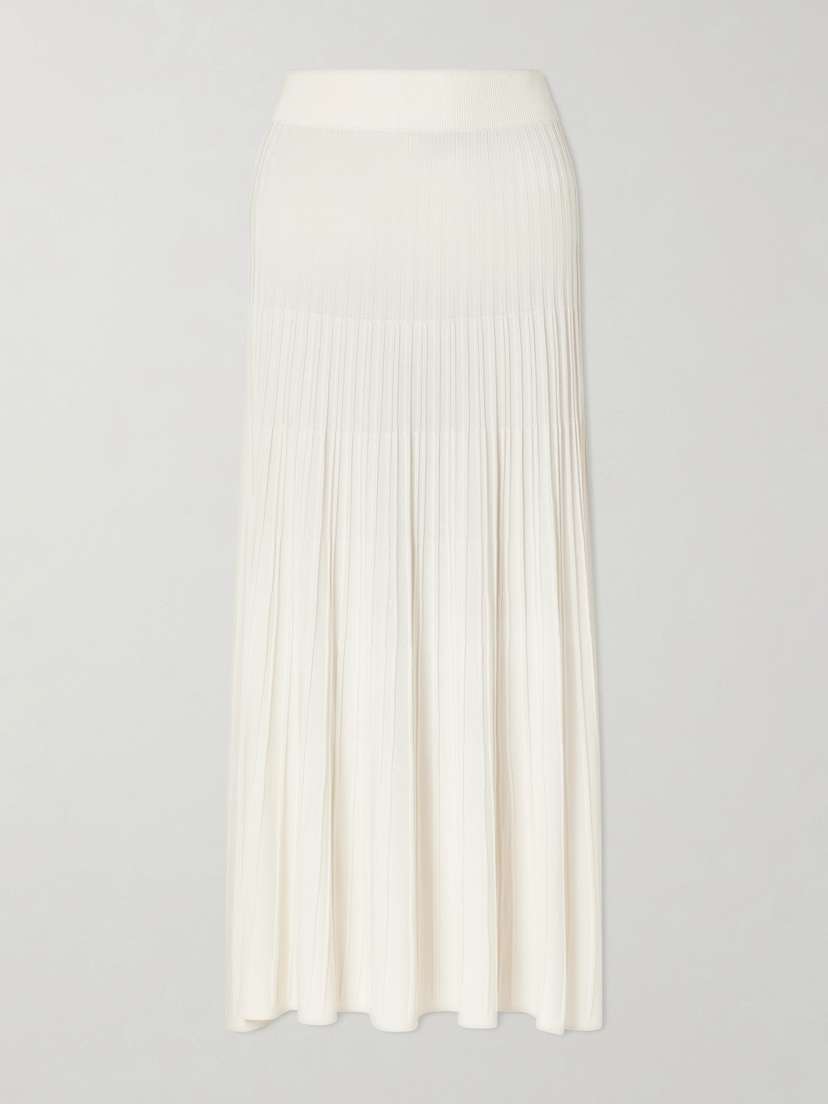 TWP Pleated Jersey Midi Skirt | Thumbnail 6 TWP Pleated Jersey Midi Skirt | Thumbnail 6