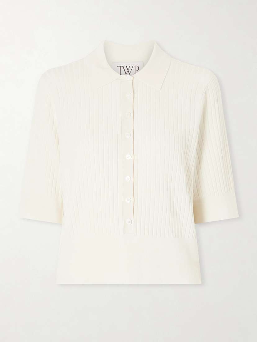 TWP Ribbed Jersey Shirt
