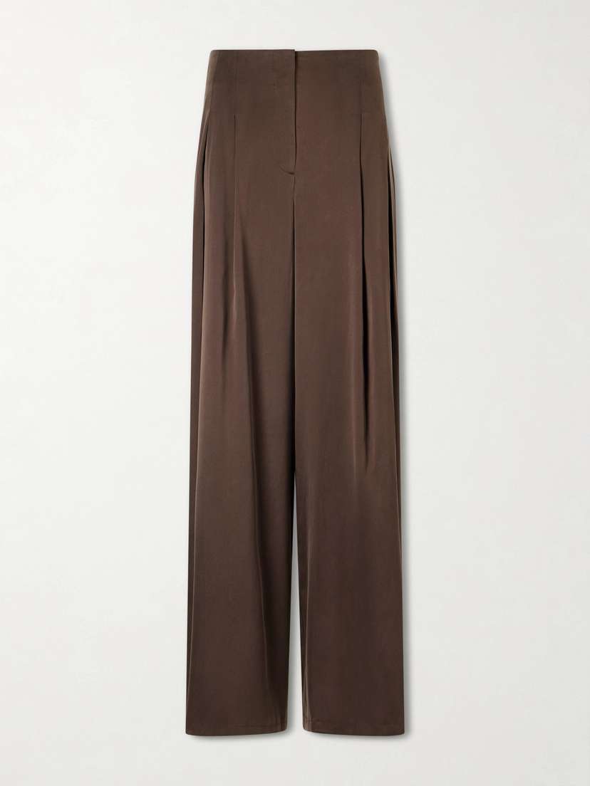 TWP Drew Silk-blend Charmeuse Wide-leg Pants | Thumbnail 6 TWP Drew Silk-blend Charmeuse Wide-leg Pants | Thumbnail 6