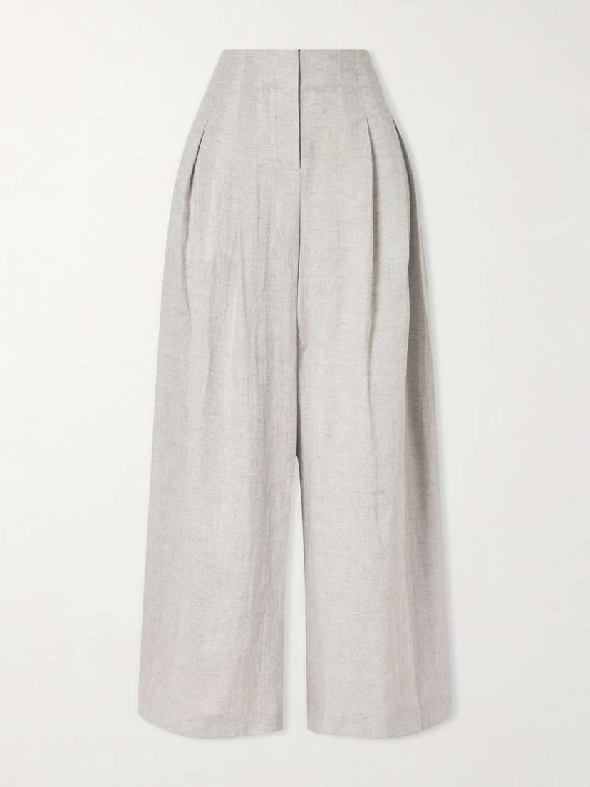 TWP Drew Pleated Wide-leg Hemp Pants | Thumbnail 6 TWP Drew Pleated Wide-leg Hemp Pants | Thumbnail 6