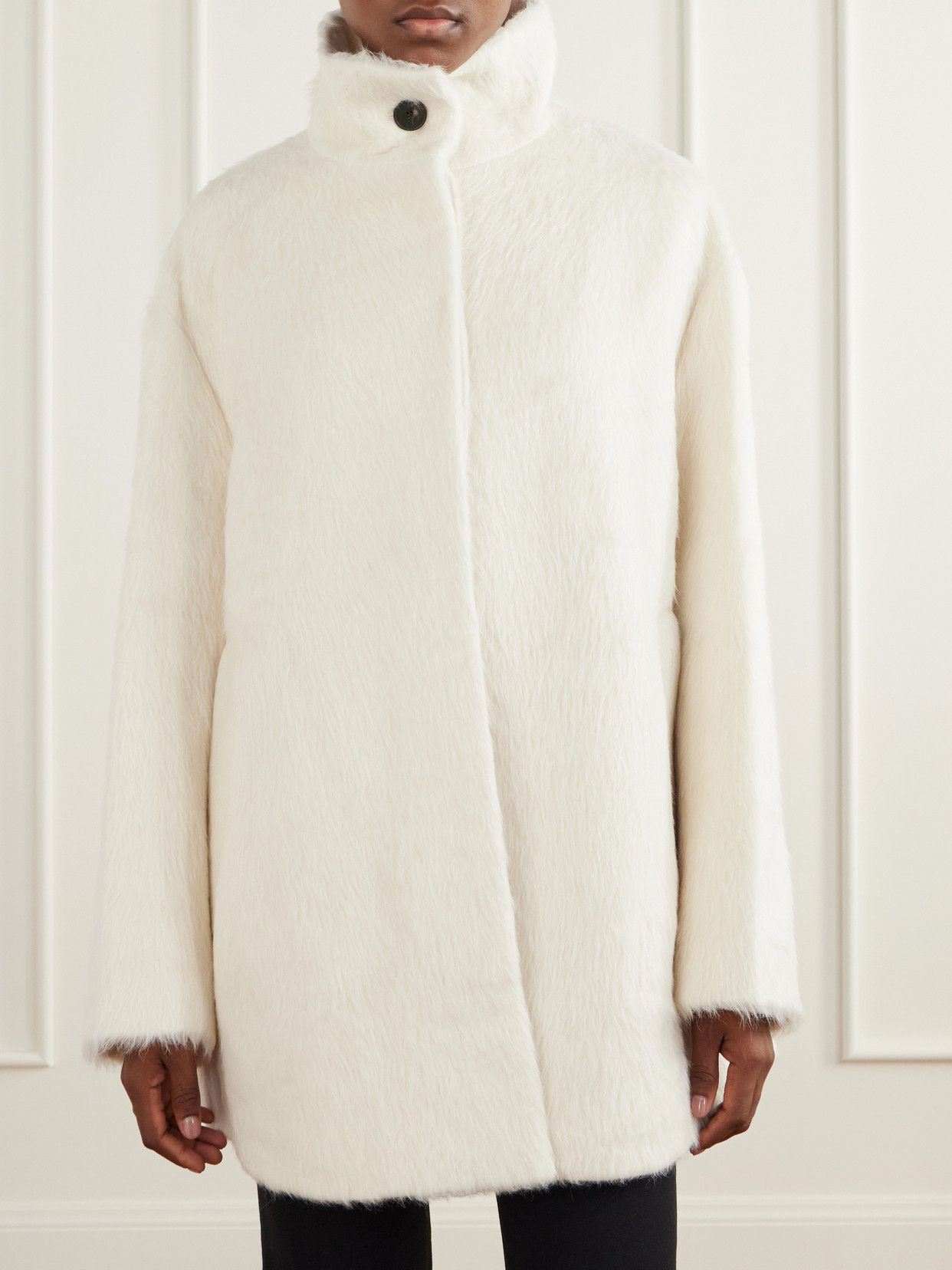 Melda Alpaca And Wool-Blend Coat