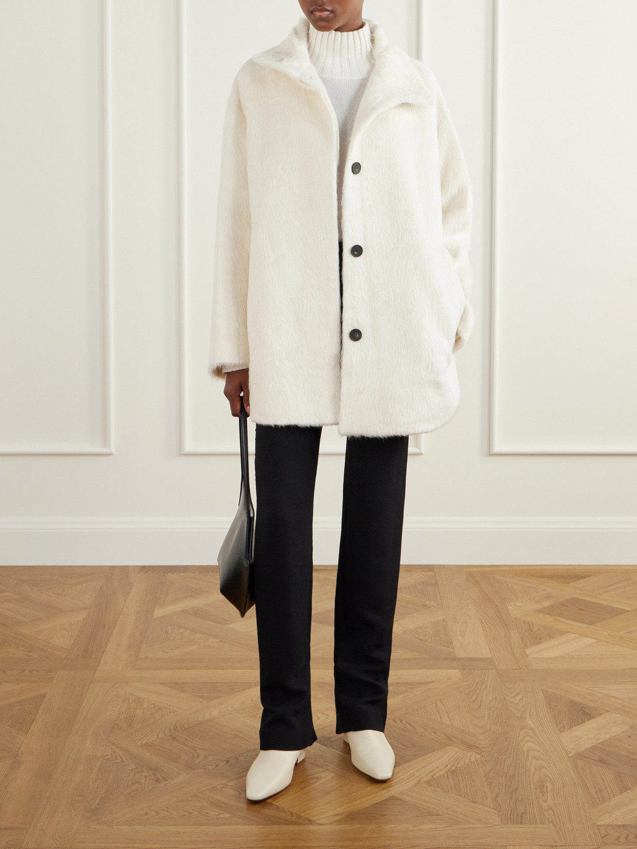 Melda Alpaca And Wool-Blend Coat