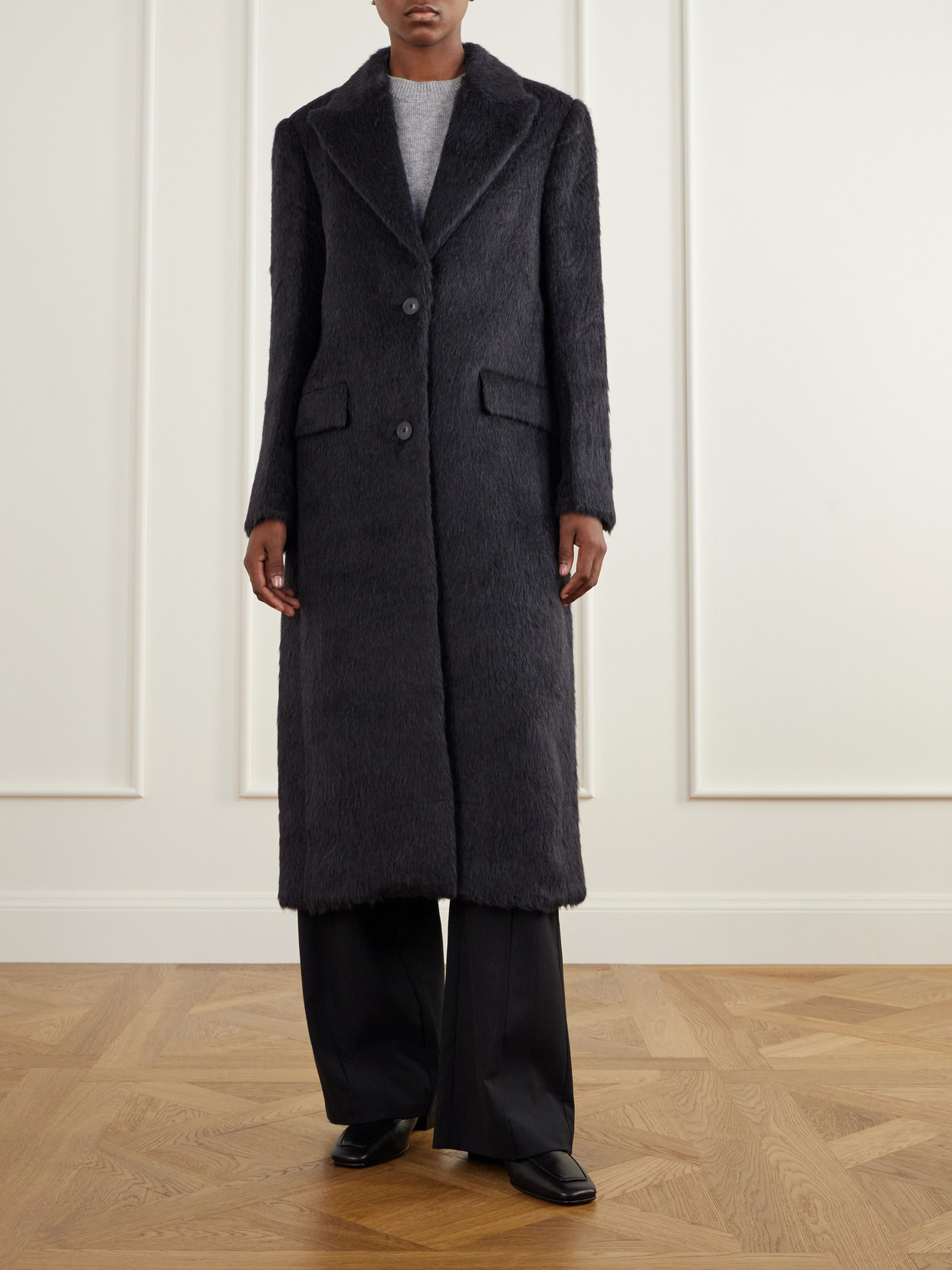 Laia Alpaca And Wool-Blend Coat