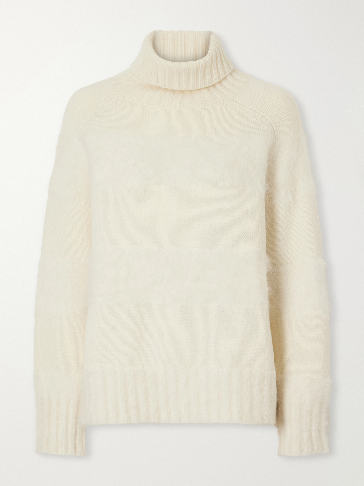 Mila Brushed Knitted Turtleneck Sweater