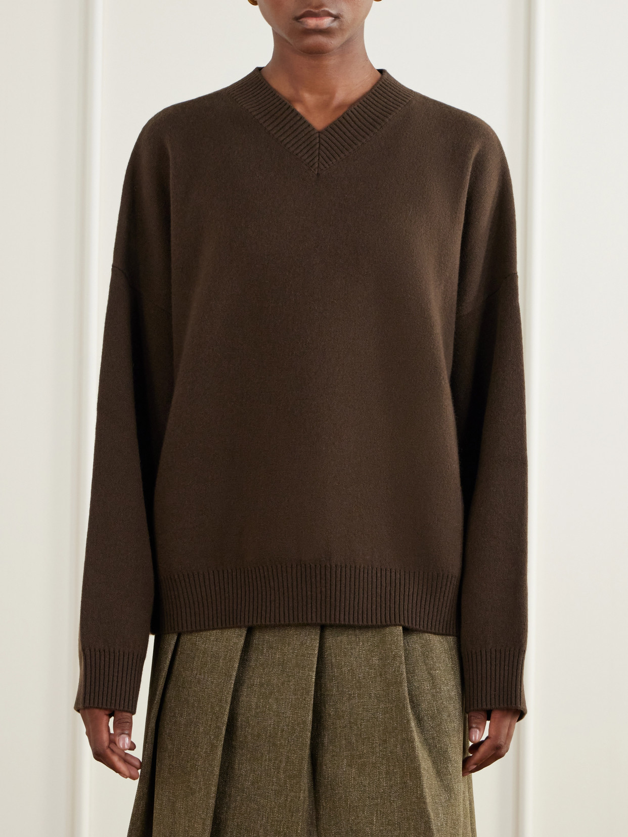 Lily Cashmere-Blend Sweater