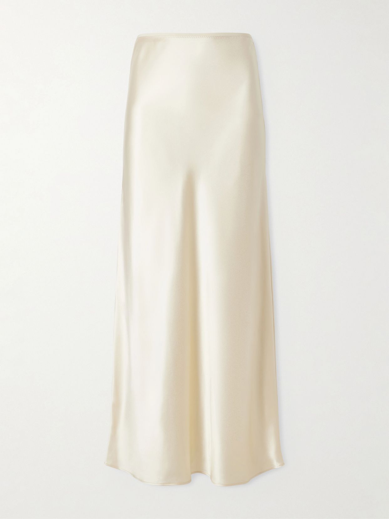 Isaak silk-satin maxi-skirt