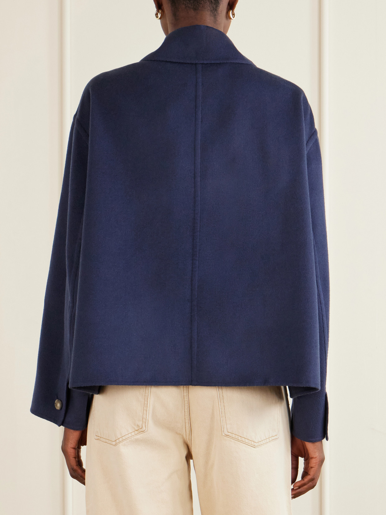 Kalaa Wool And Silk-Blend Jacket