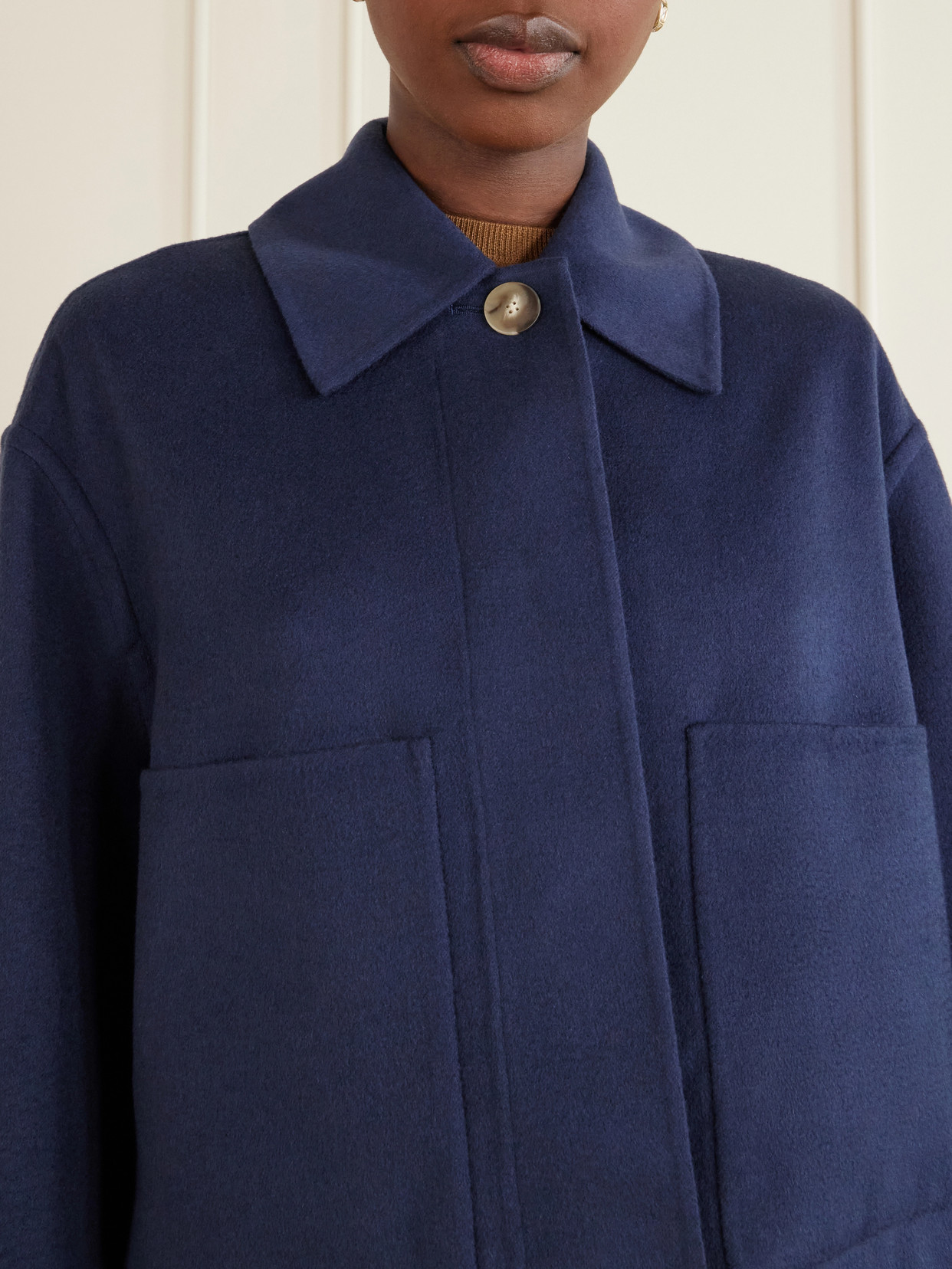 Kalaa Wool And Silk-Blend Jacket