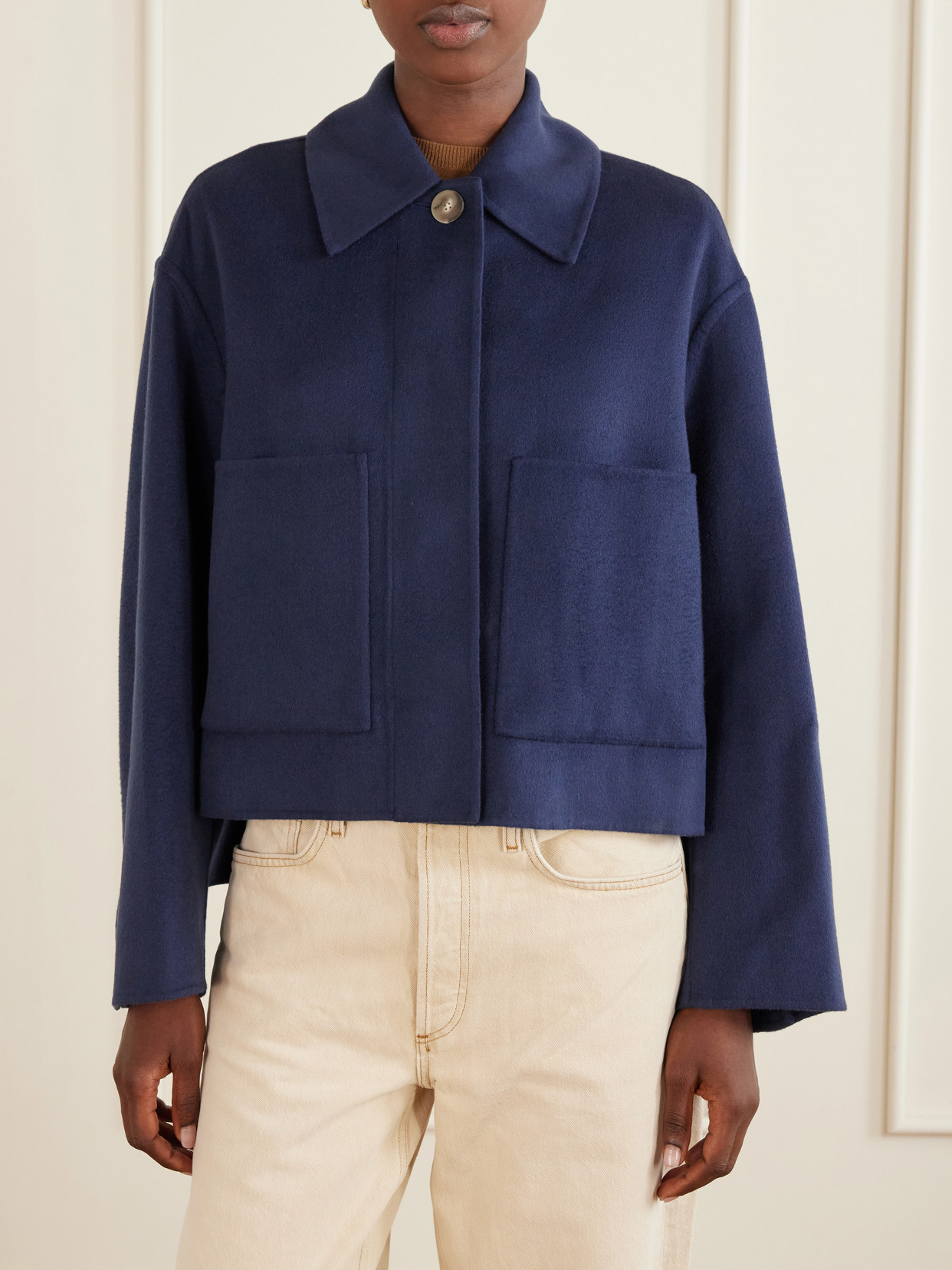 Kalaa Wool And Silk-Blend Jacket