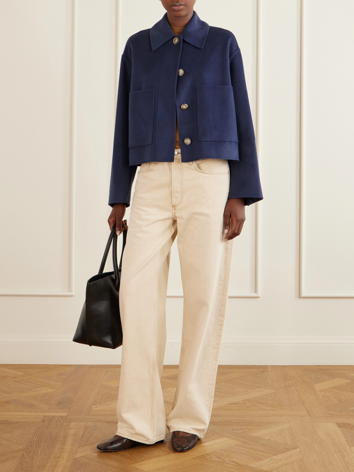 Kalaa Wool And Silk-Blend Jacket