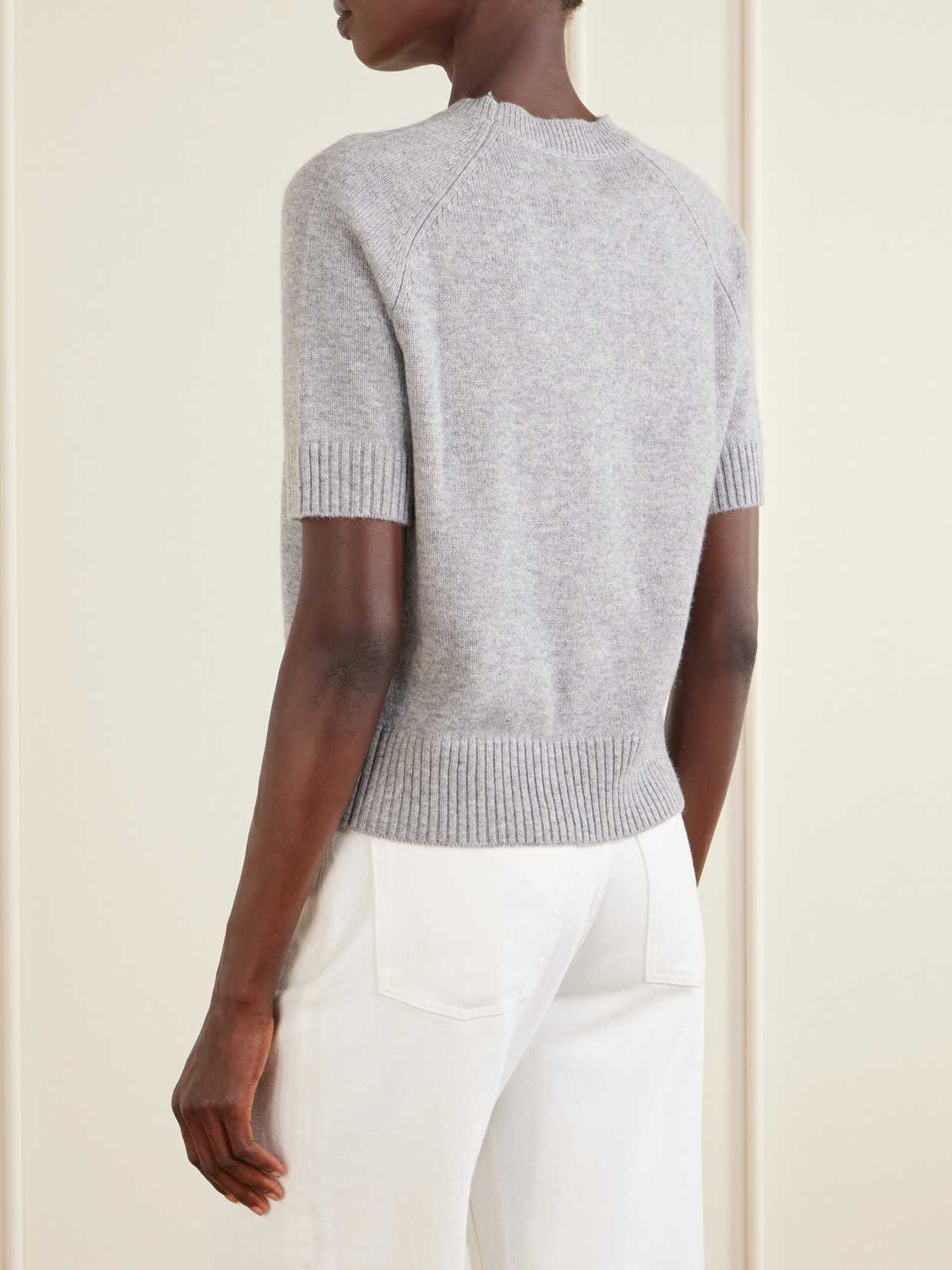 Jackson Logo-Embellished Cashmere Sweater