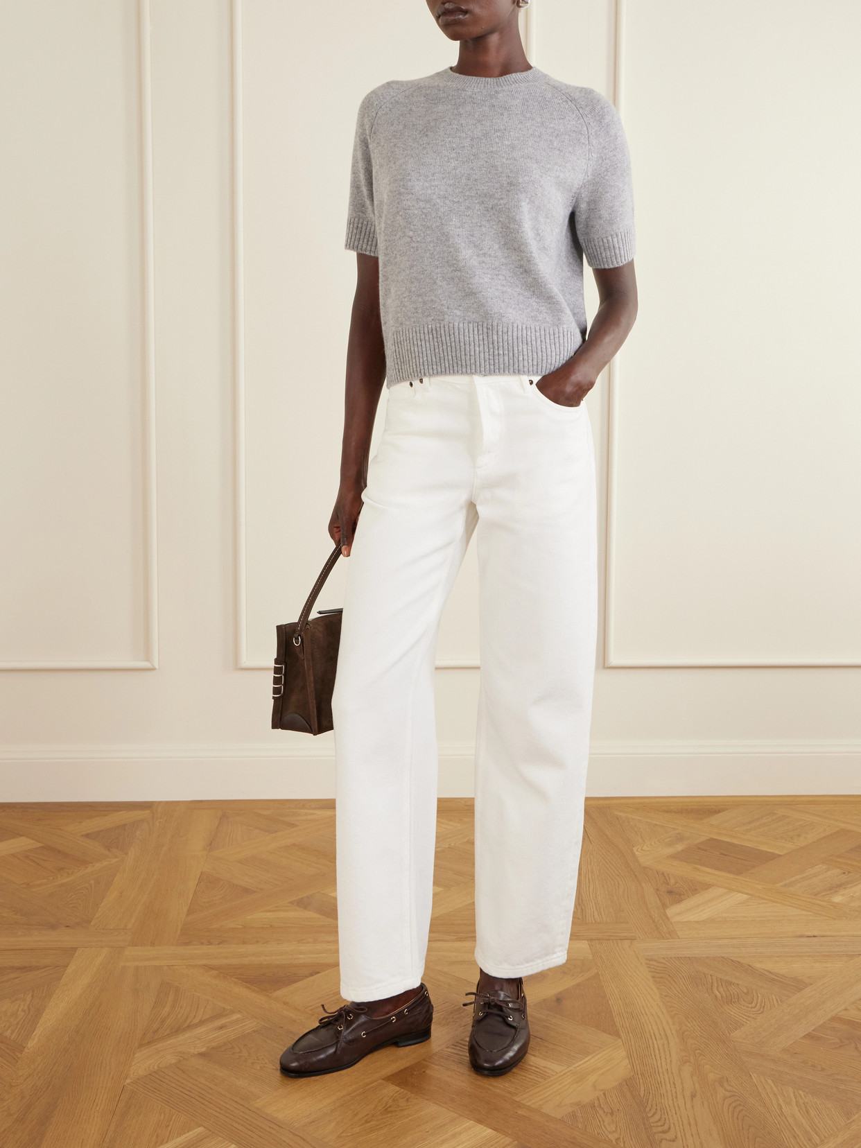 Jackson Logo-Embellished Cashmere Sweater