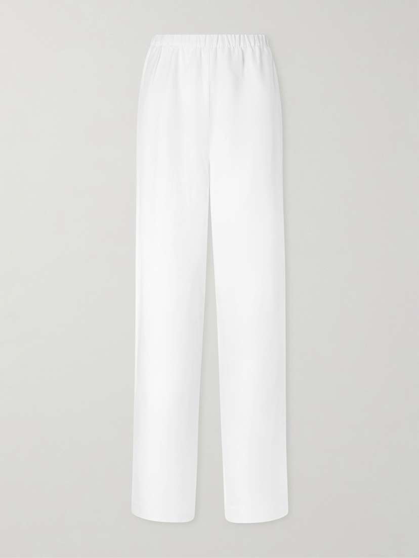 Anine Bing Roslyn Woven Wide-leg Pants | Thumbnail 6