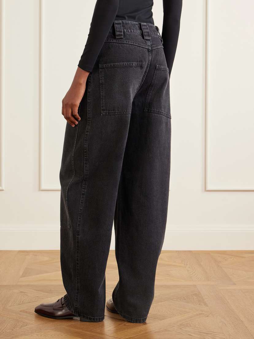 Co Paneled High-rise Wide-leg Balloon Jeans | Thumbnail 4
