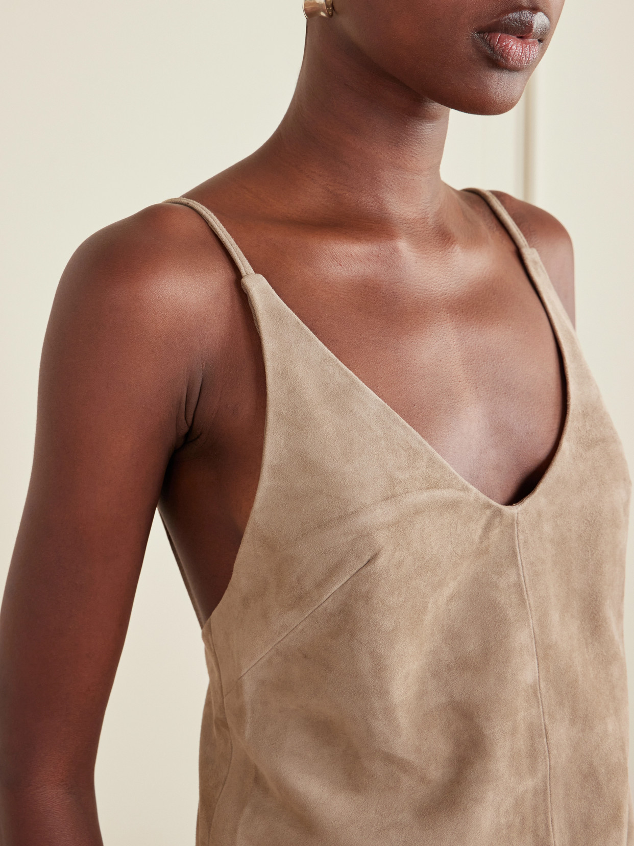 Tie-Detailed Top