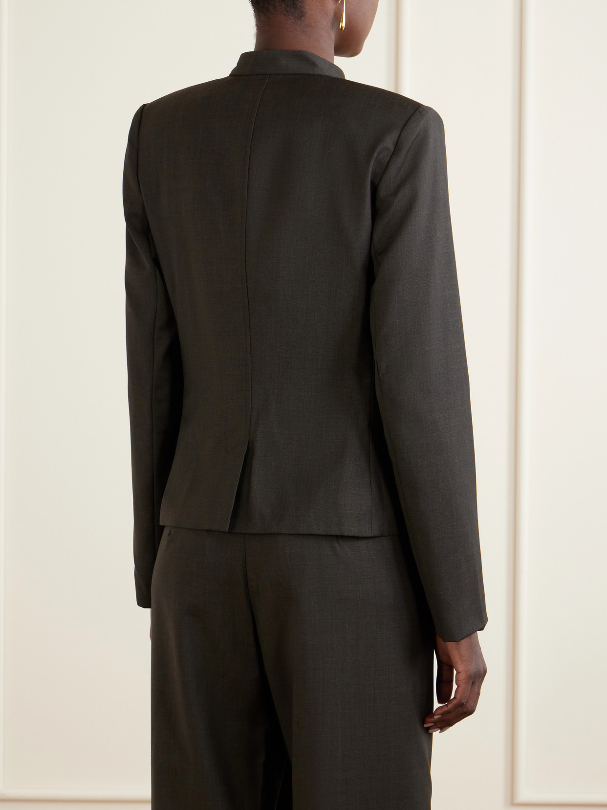 Moto Wool-Blend Jacket