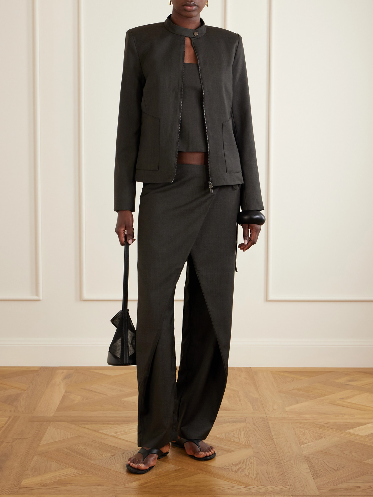 Moto Wool-Blend Jacket