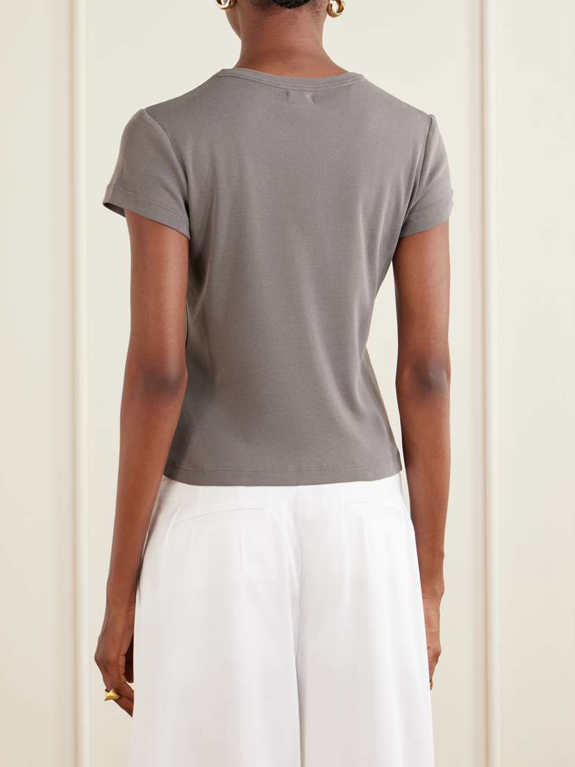 St. Agni Baby Tee Organic Cotton-jersey T-shirt | Thumbnail 3 St. Agni Baby Tee Organic Cotton-jersey T-shirt | Thumbnail 3