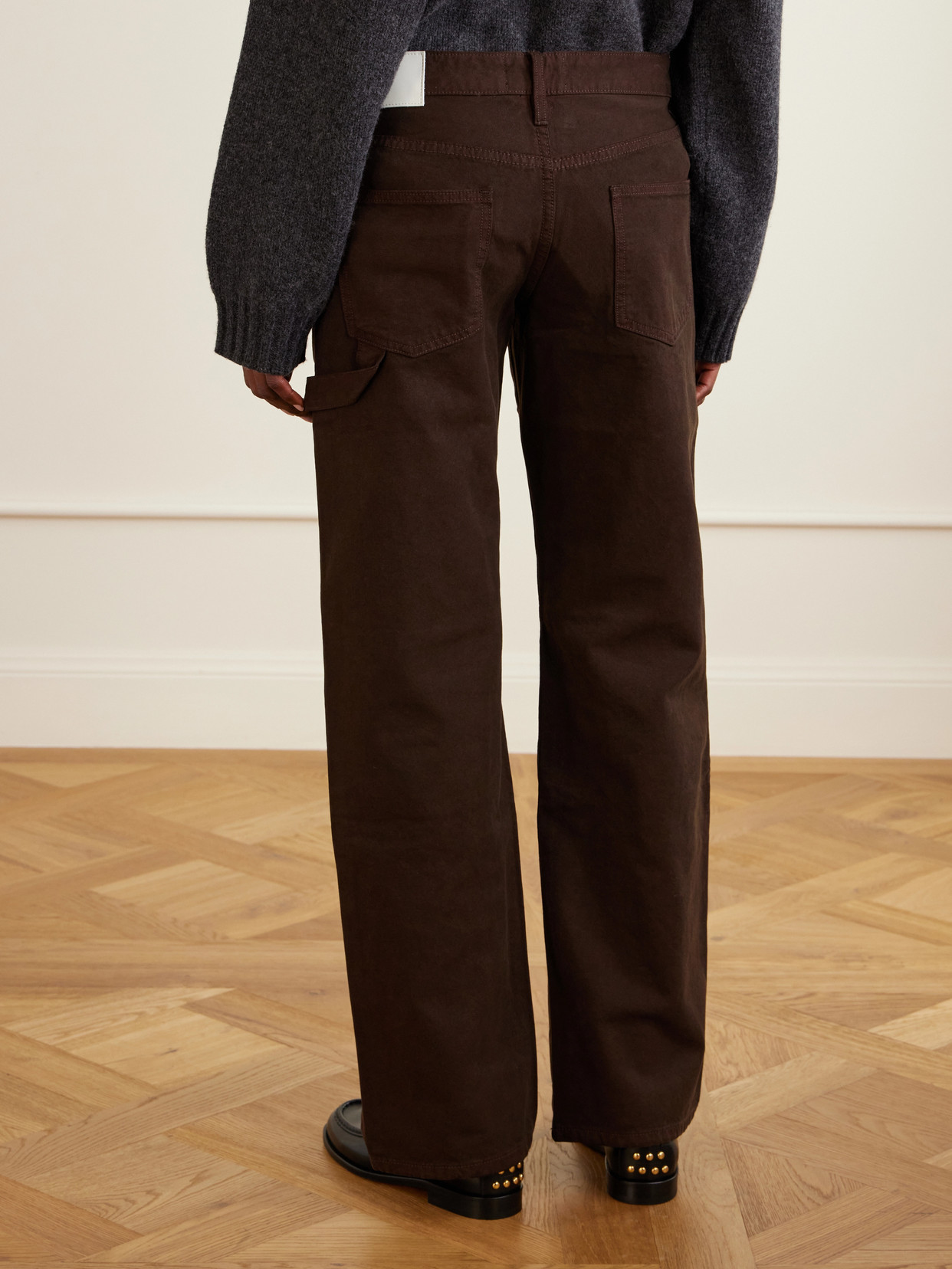 Carpenter Regenerative Cotton-Canvas Straight-Leg Jeans