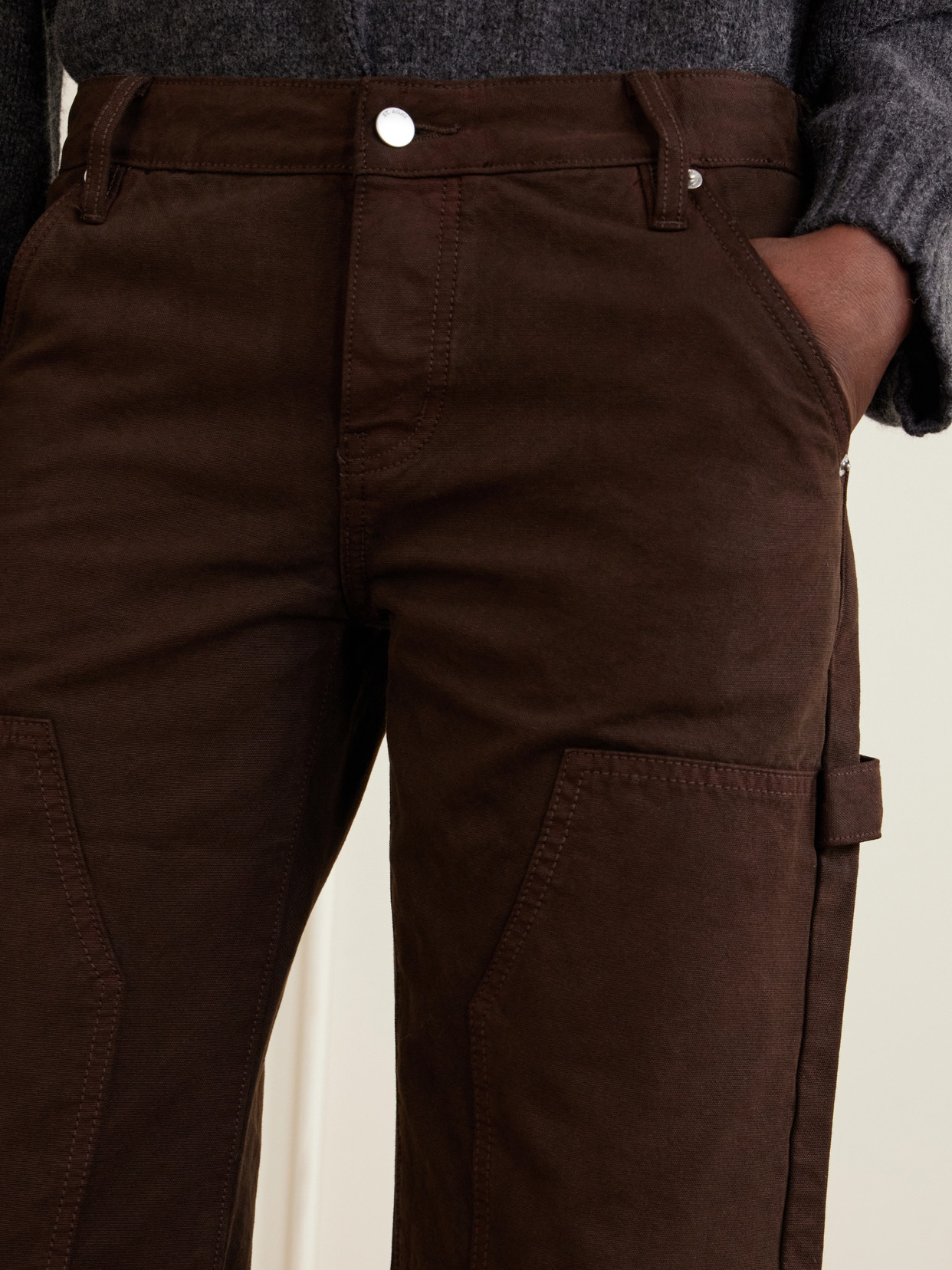 Carpenter Regenerative Cotton-Canvas Straight-Leg Jeans