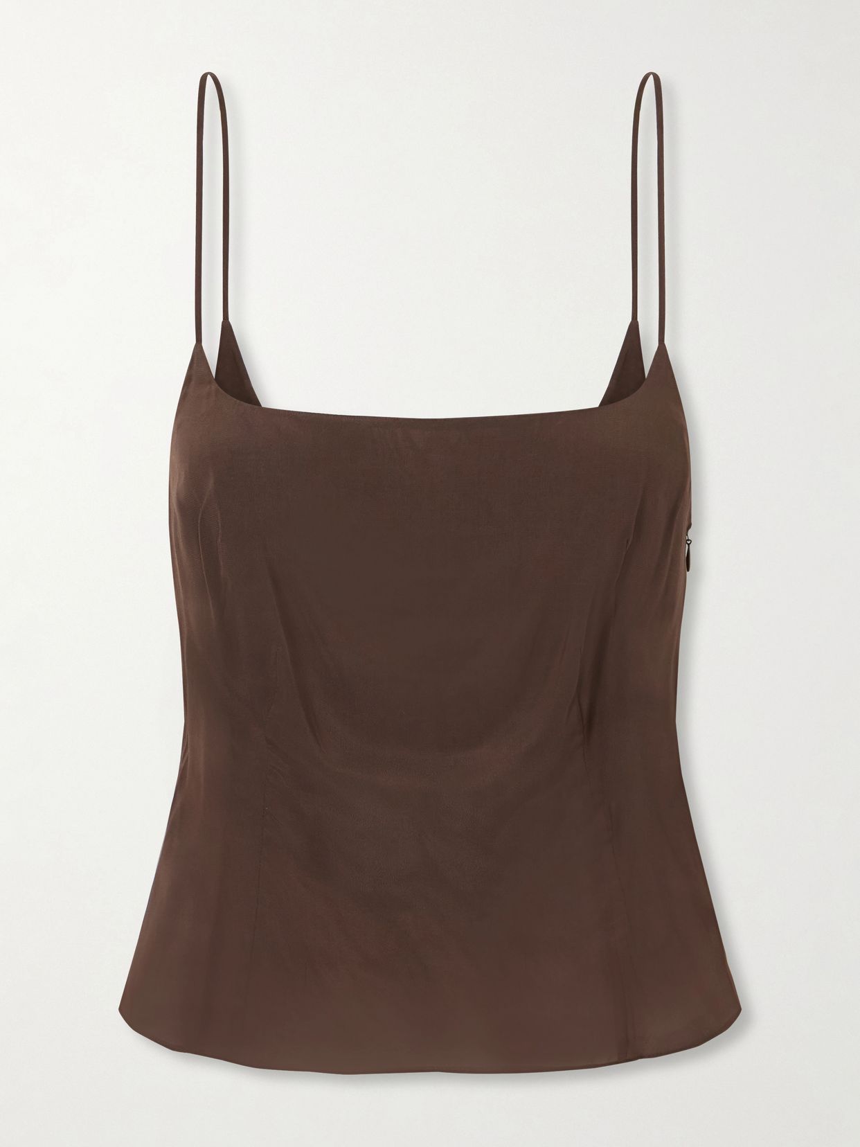 Stretch satin cami