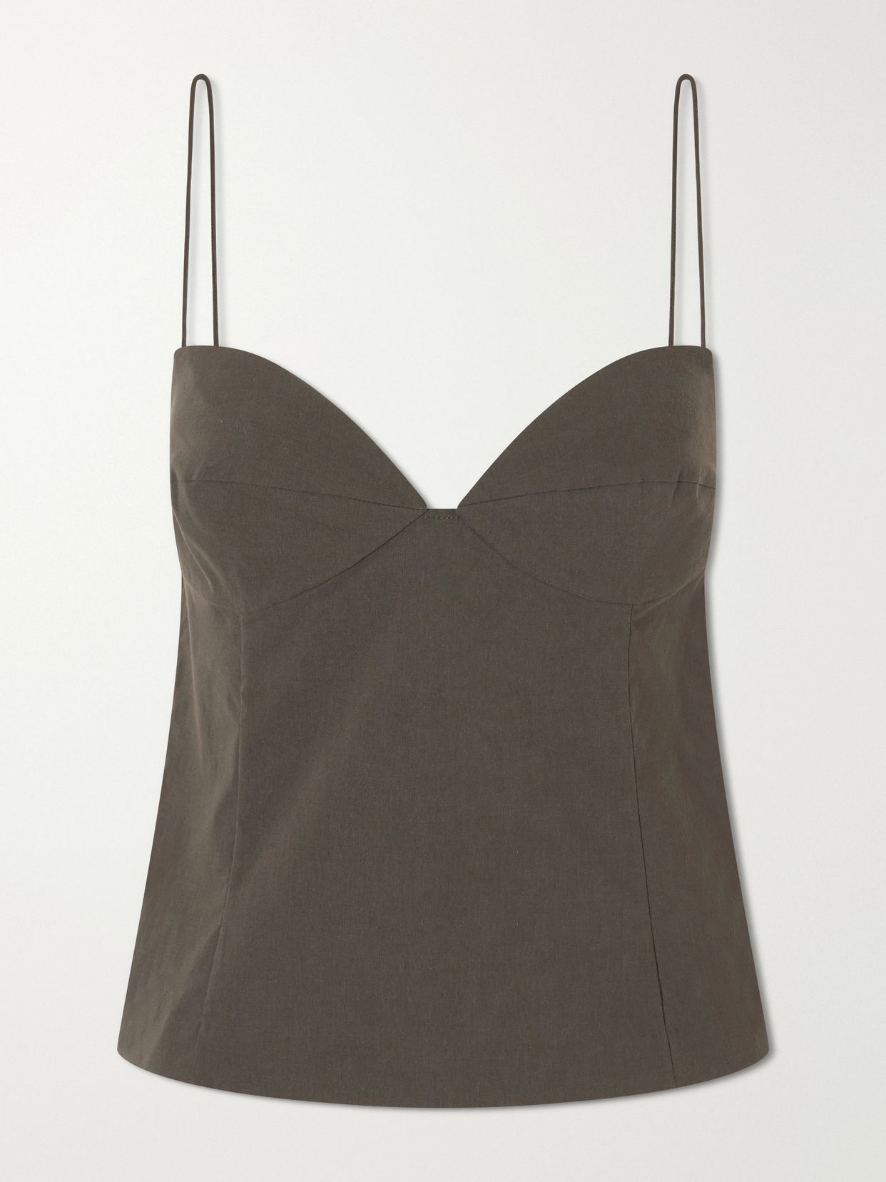 Studio stretch poplin camisole
