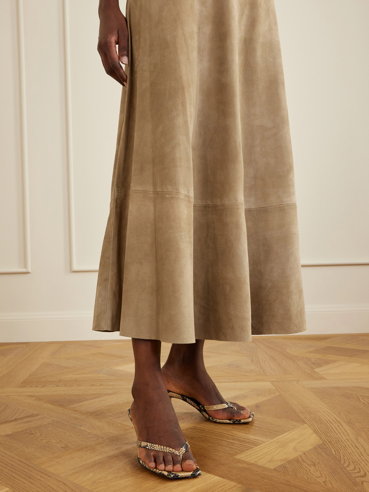 Paneled Midi