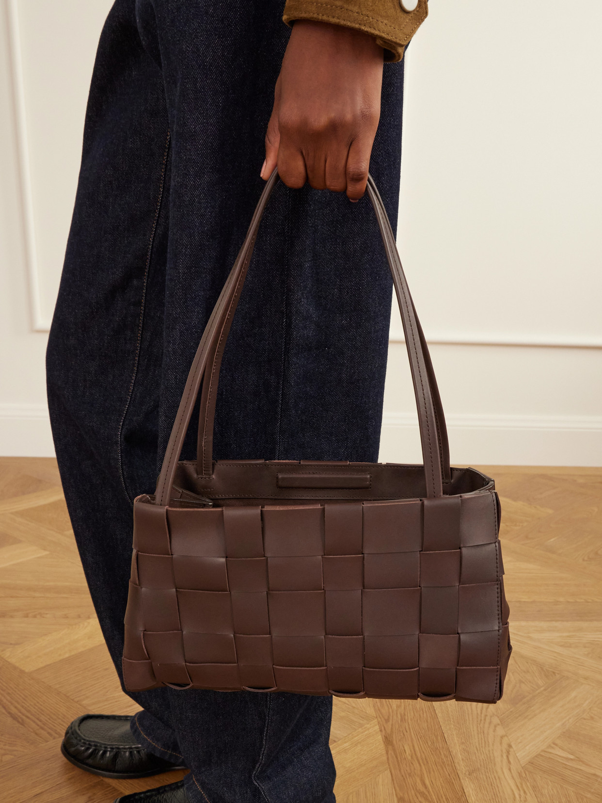 Woven Shoulder Bag