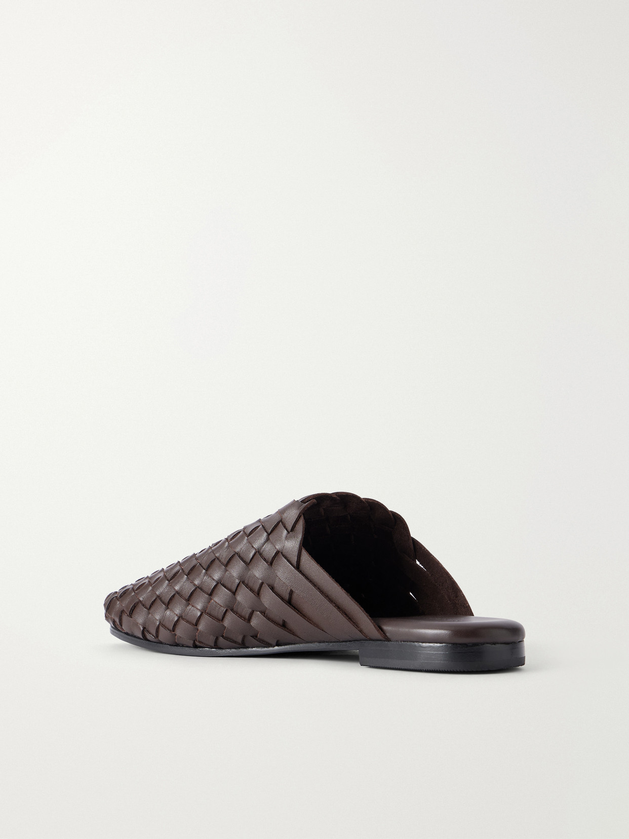 Bunto Woven Leather Slip-Ons