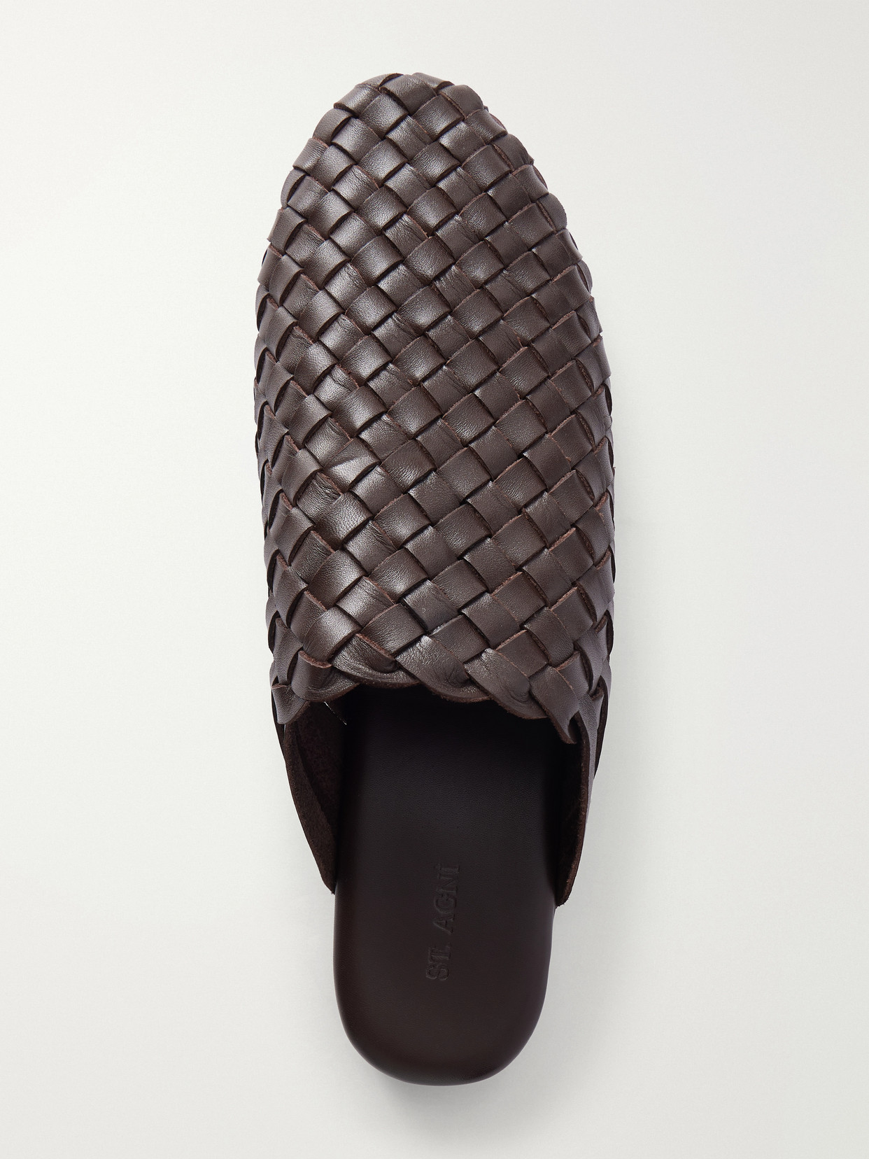 Bunto Woven Leather Slip-Ons