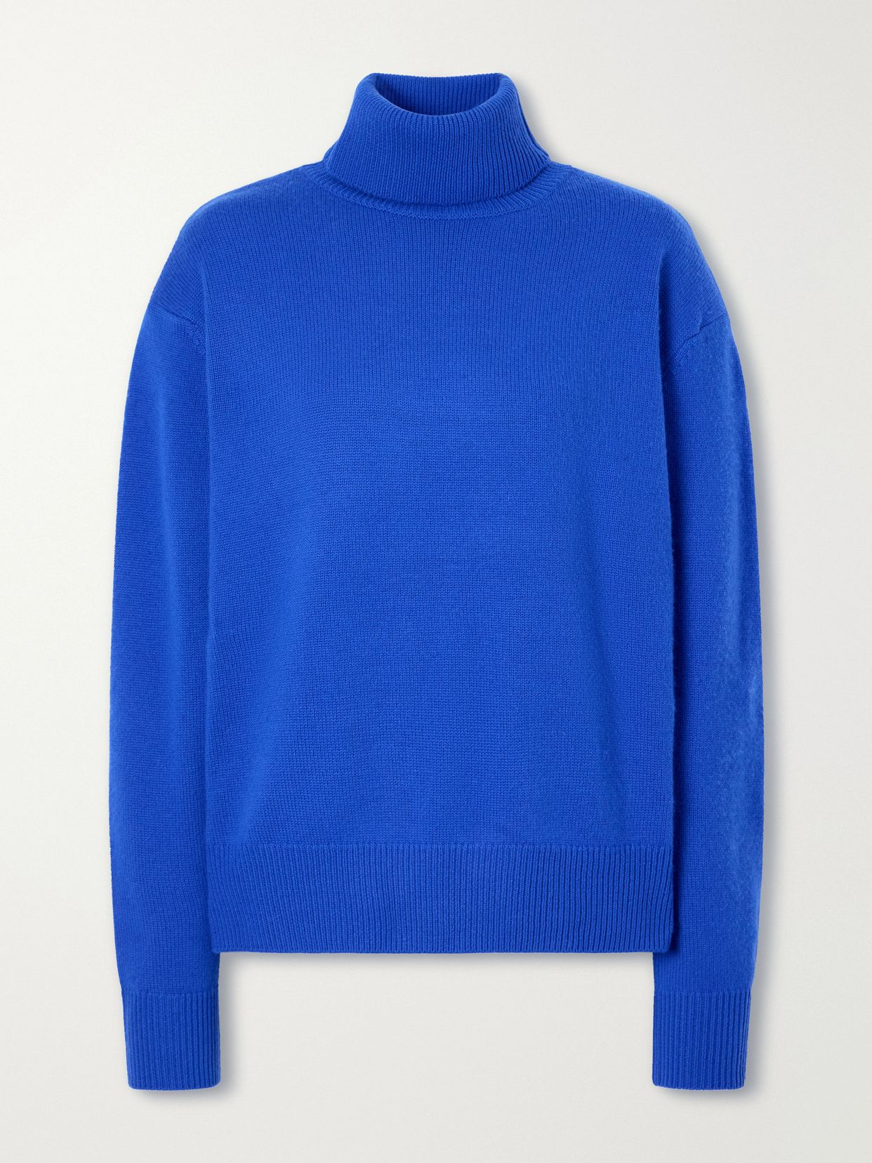 The Frankie Shop Loulou de Saison Ditto Fluid Cashmere Sweater - Brown Melange