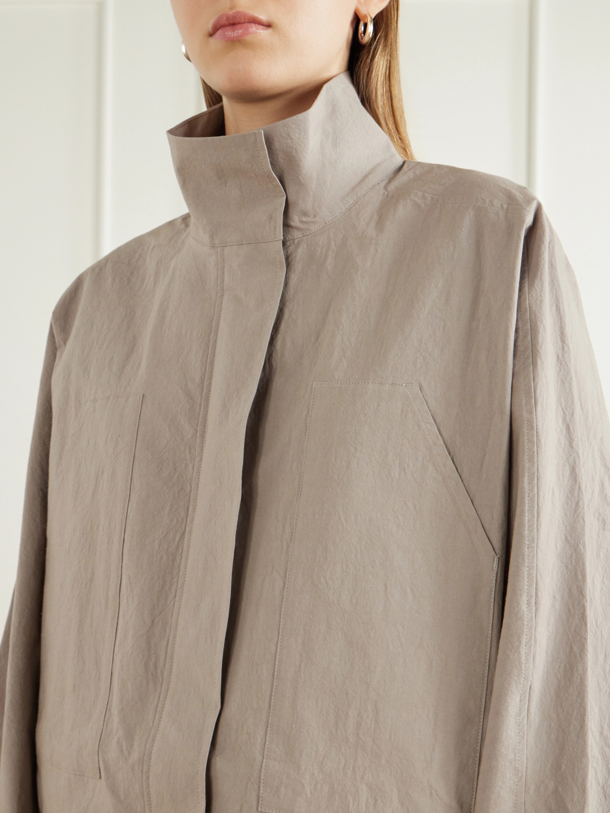 Organic Stretch-Cotton Jacket