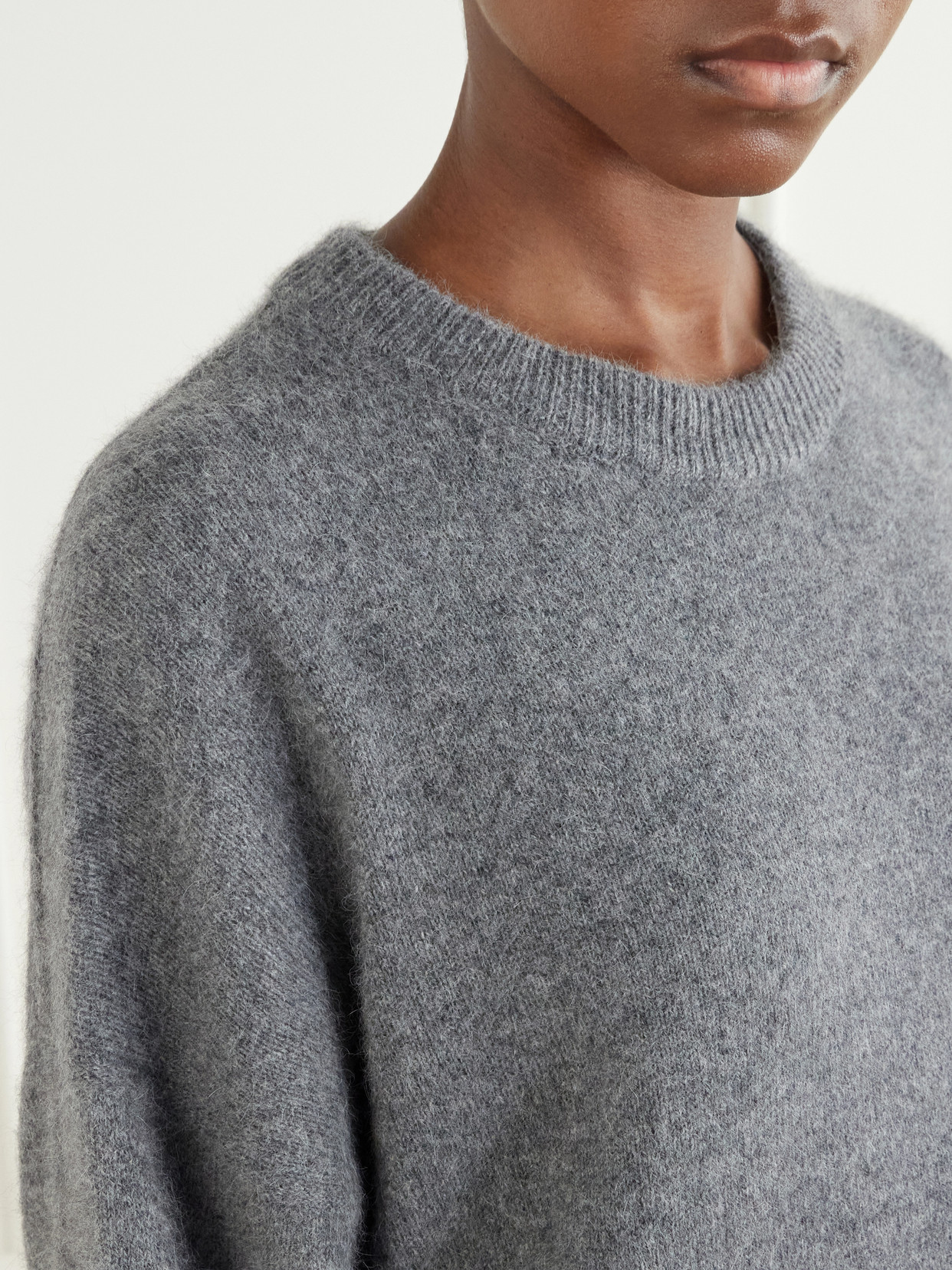 Tristan Yak And Wool-Blend Sweater