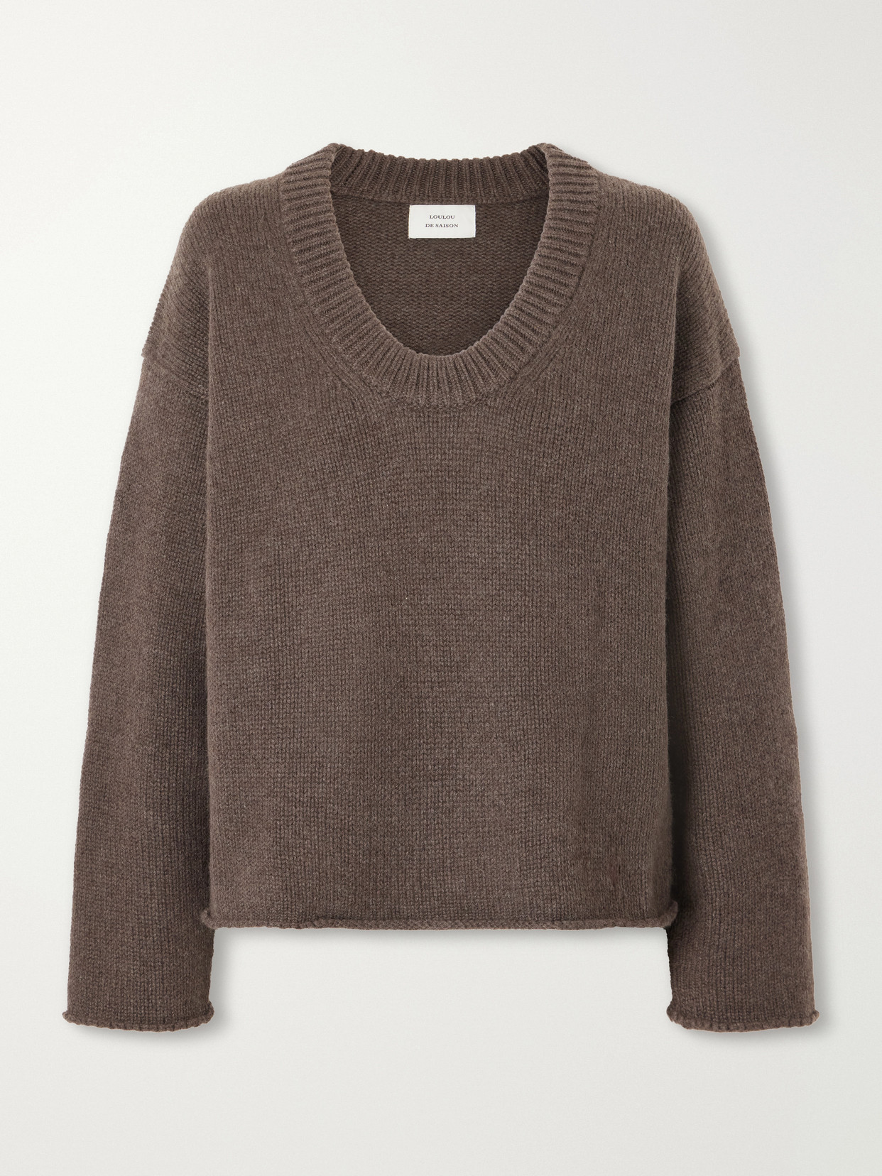 Loulou de Saison - Derry Cashmere Sweater - Brown