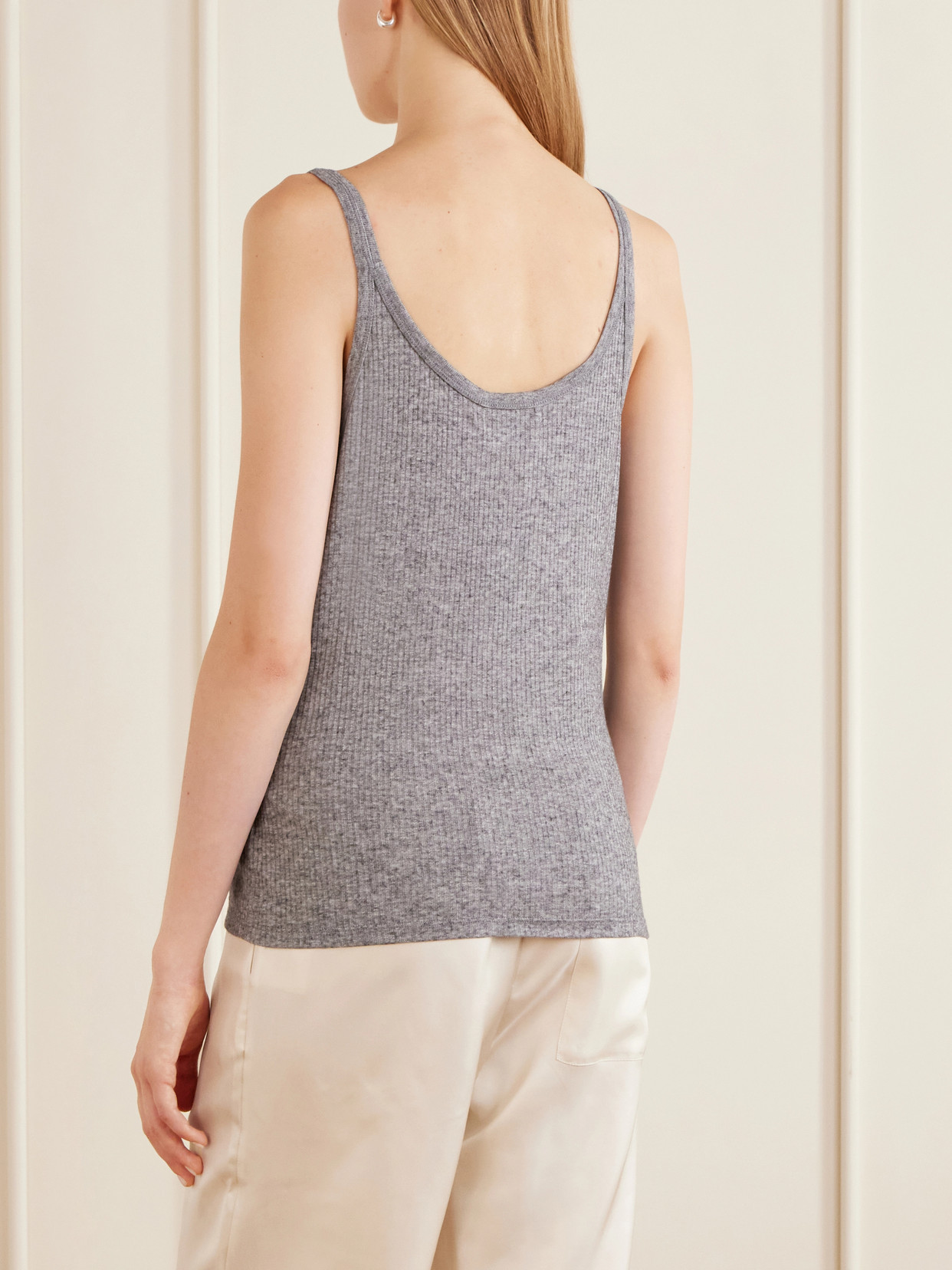 Roni Ribbed Jersey Cami