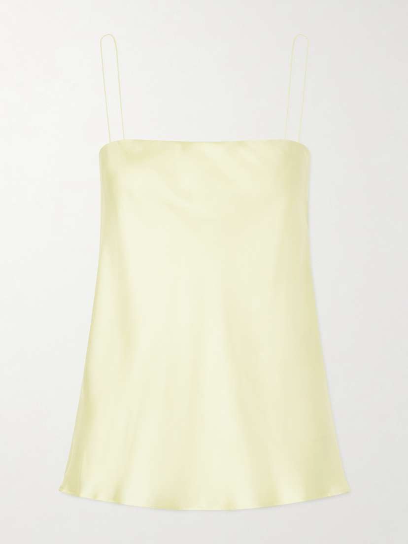 Another Tomorrow Silk-twill Camisole | Thumbnail 5