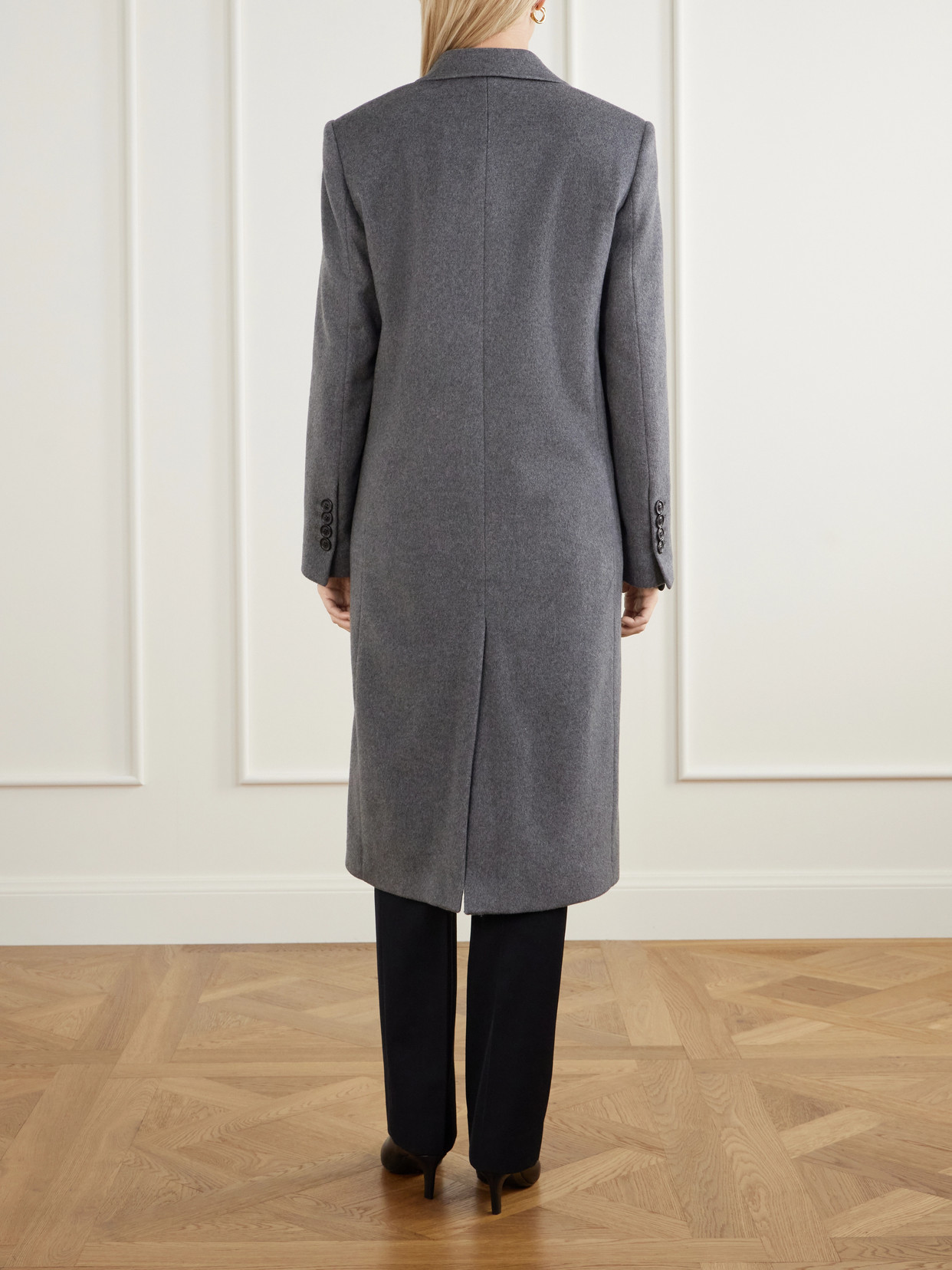 Cashmere-Flannel Coat