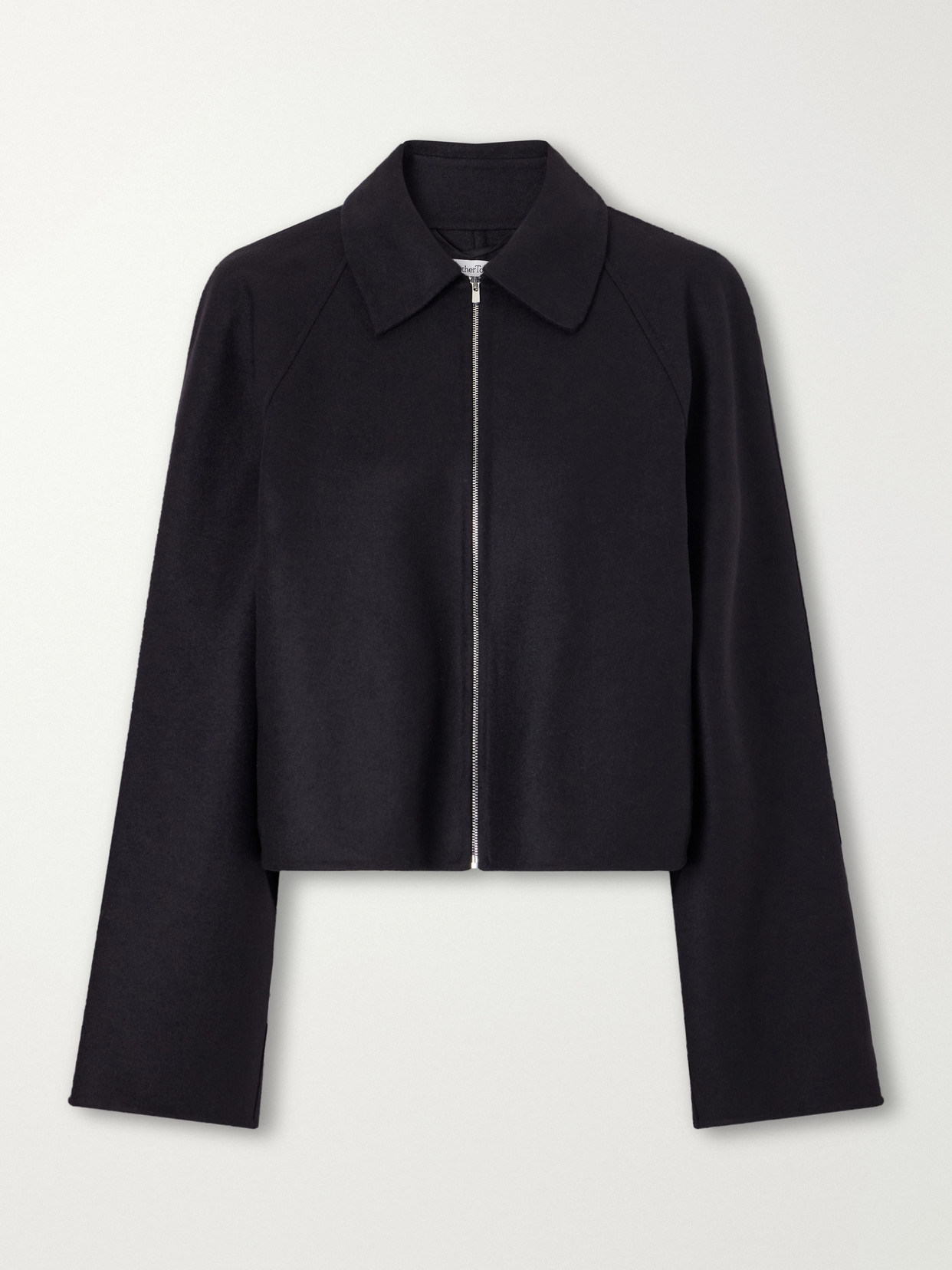 Virgin Wool Cropped Jacket