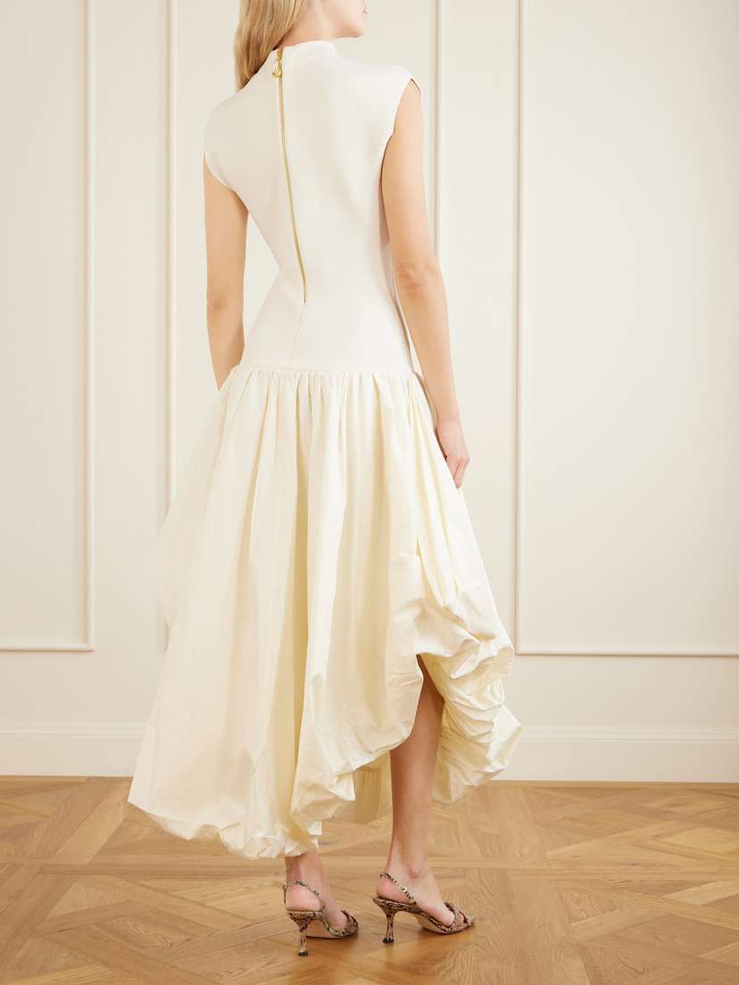 Aje Venetia Satin Midi Dress | Thumbnail 3 Aje Venetia Satin Midi Dress | Thumbnail 3