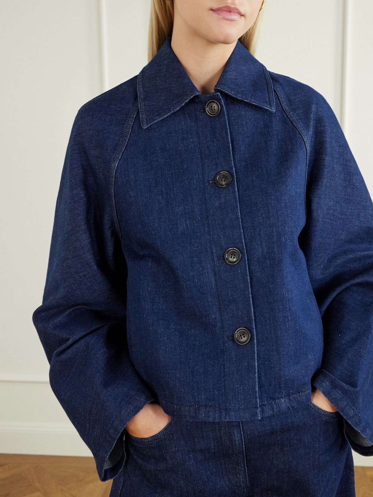 Organic Denim Blouson