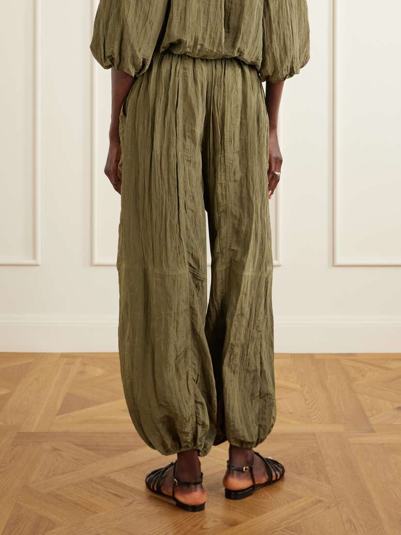 Simkhai Freya Tapered Crepon Parachute Pants | Thumbnail 4