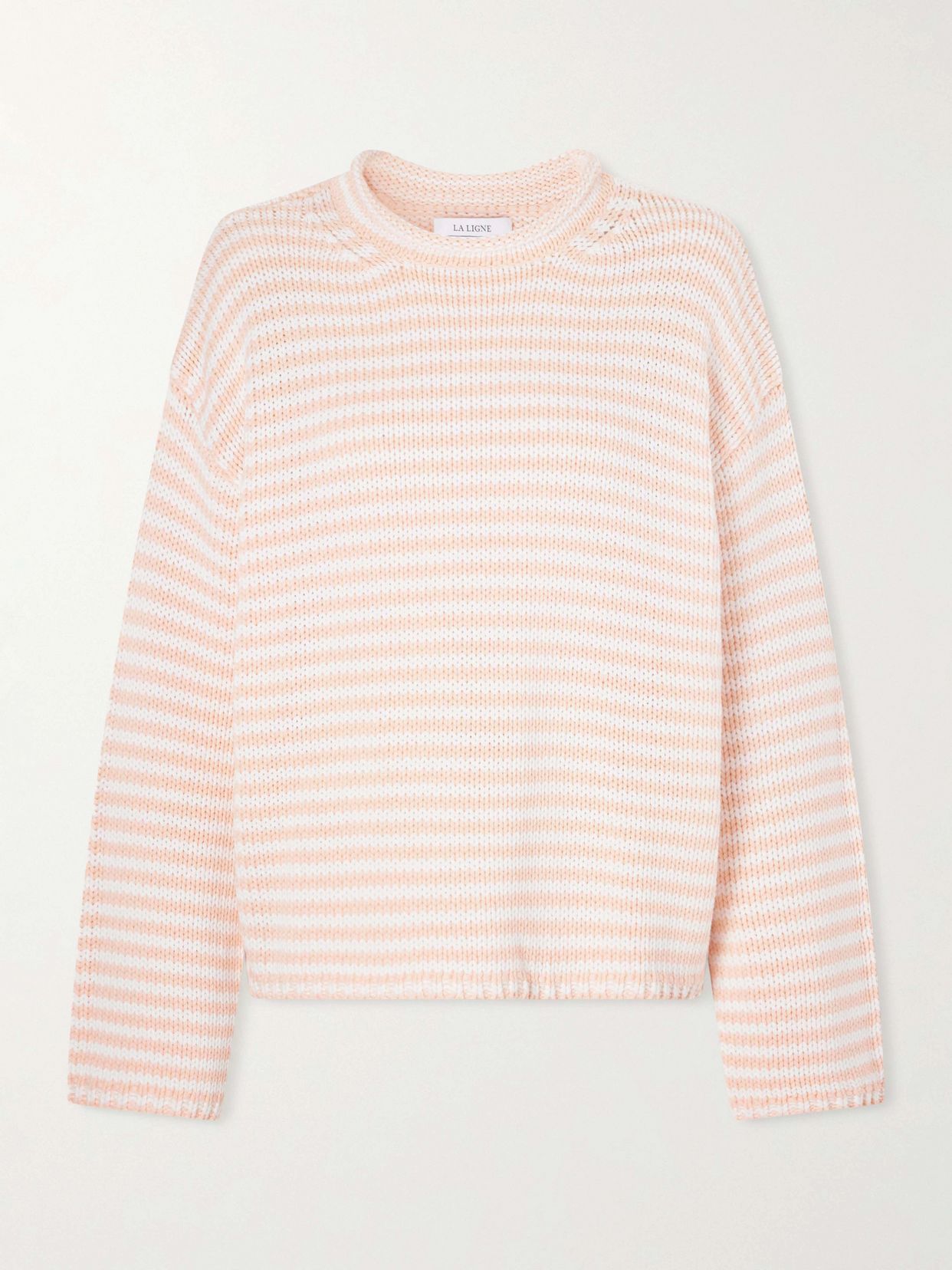 striped knitted sweater