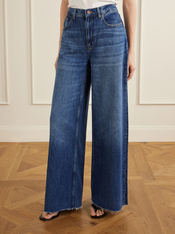 La Ligne High-rise wide-leg jeans
