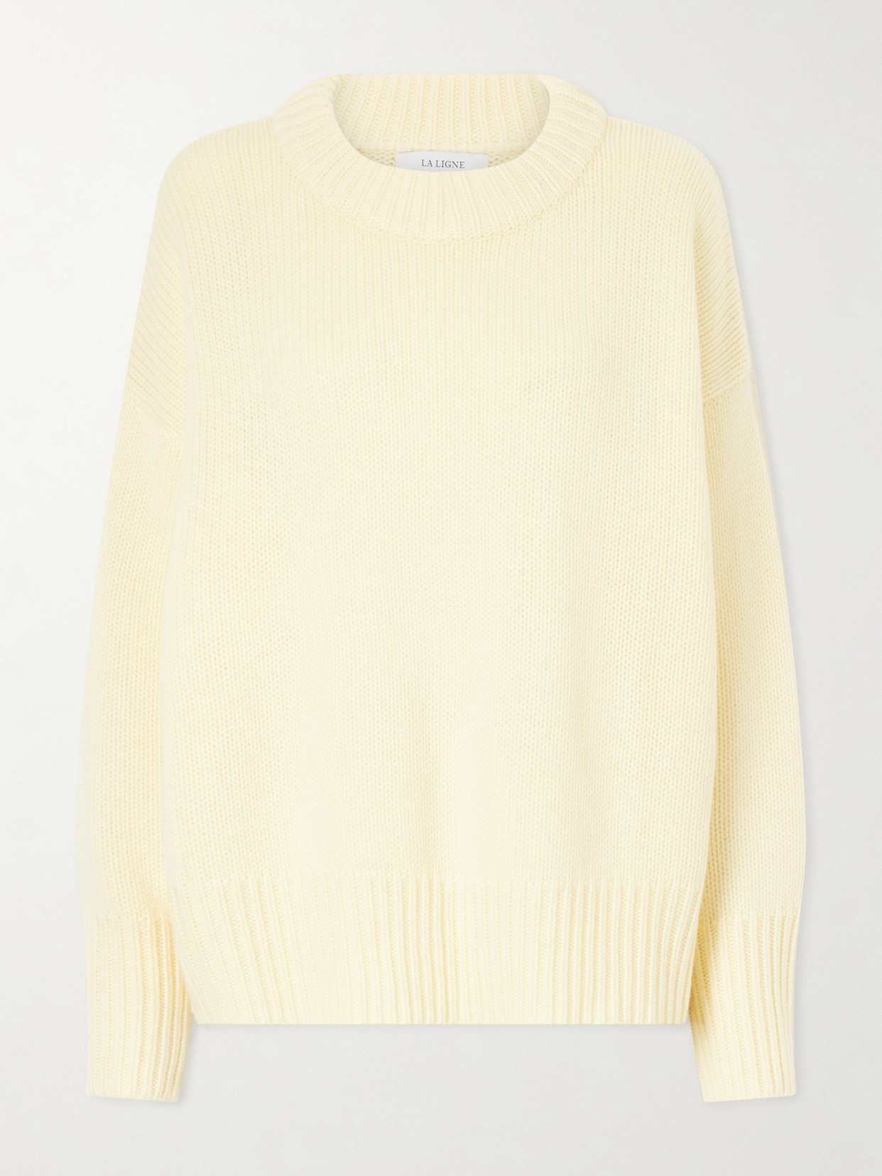 La Ligne - Marin Wool And Cashmere-blend Sweater - Yellow