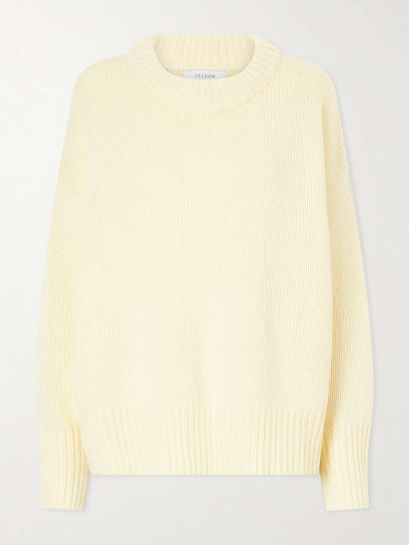 La Ligne Marin Wool And Cashmere-blend Sweater